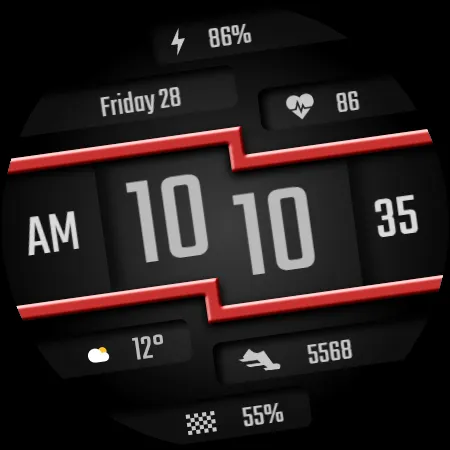 DADAM49: Minimal Watch Face screenshot 18