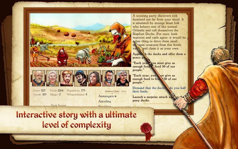 King of Dragon Pass: Text RPG screenshot 12