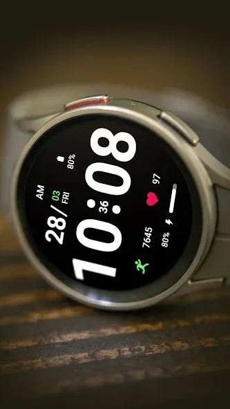 ZKin Watch Minimalist Black screenshot 5