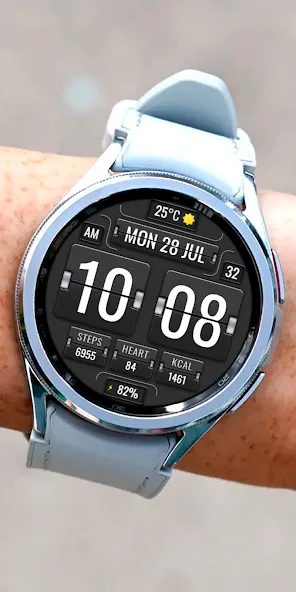 DIGI FLIPNOUR CTS35 Watch face screenshot 3