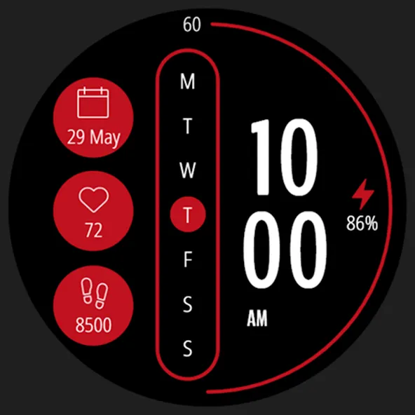 Simplex Watch Face screenshot 19