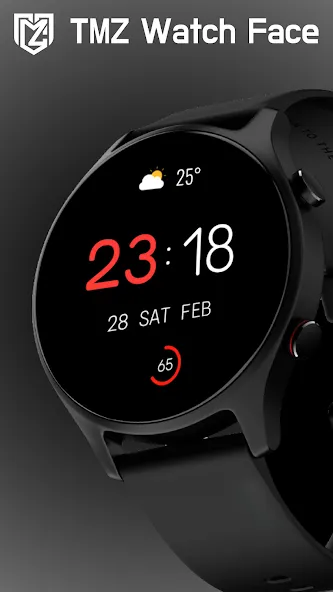 Minimal Watch Face screenshot 1