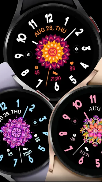 Vibrant Mandala Analog screenshot 3