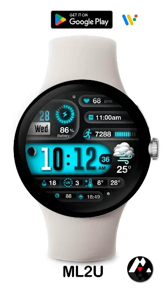 ML2U 256 Watch Face screenshot 5