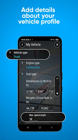TomTom GO Expert: Truck GPS screenshot 2