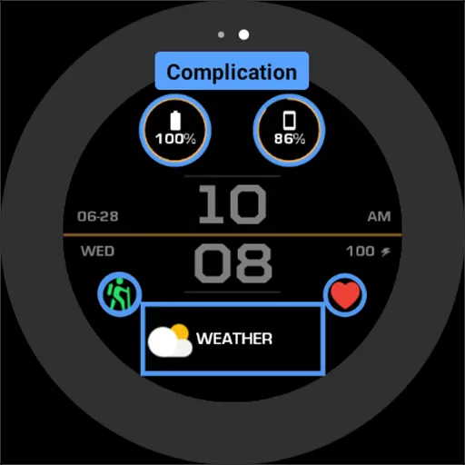 Night Beam - watch face screenshot 21