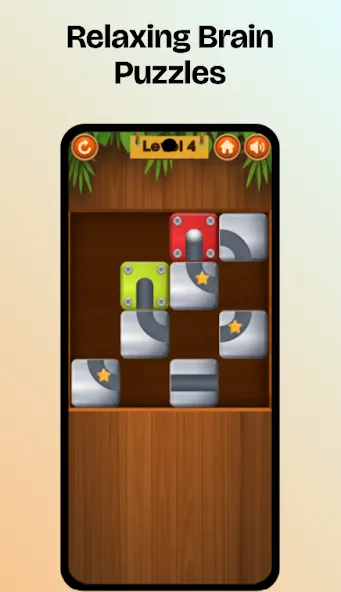Sliding Rolling Ball Puzzle screenshot 2