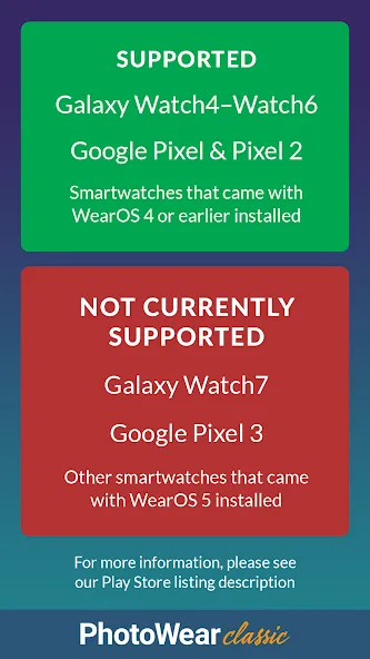 PhotoWear Classic Watch Face screenshot 2