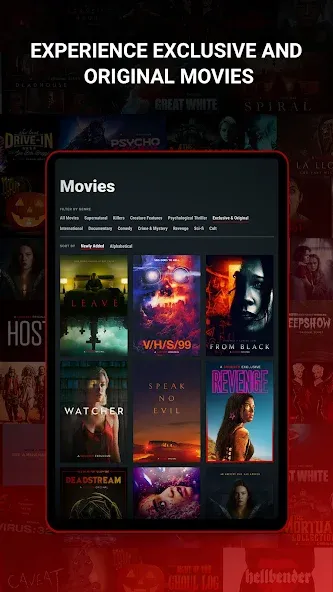 Shudder: Horror & Thrillers screenshot 9