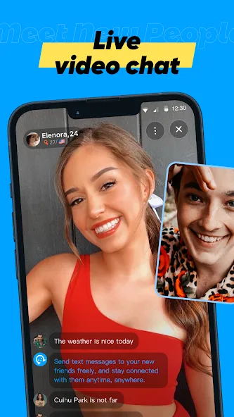 Omega - Live video chat screenshot 1