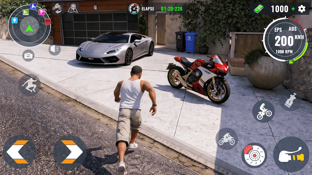 Extreme Bike Wheelie Gangster screenshot 1