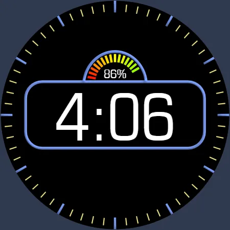Iris4010 Digital Watch Face screenshot 16