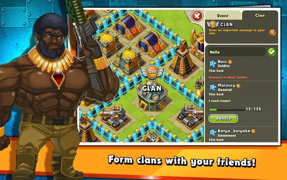 Jungle Heat: War of Clans screenshot 8