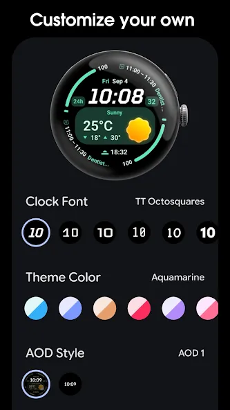 MDS05 Weather Watch Face screenshot 4
