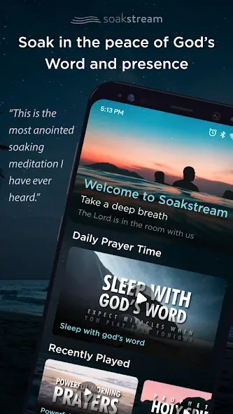 Soakstream screenshot 1