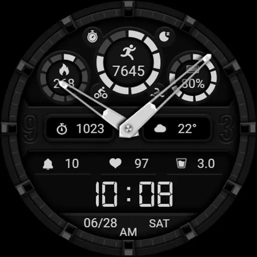 Retro Dim Texture ZKin Watch screenshot 8