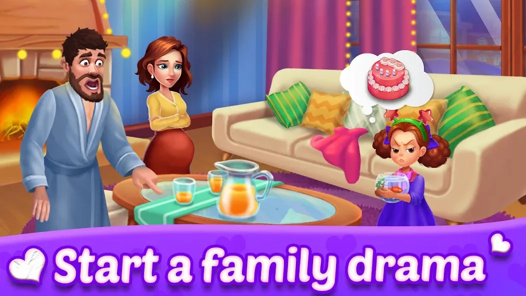 Merge Love - Happy cook screenshot 6