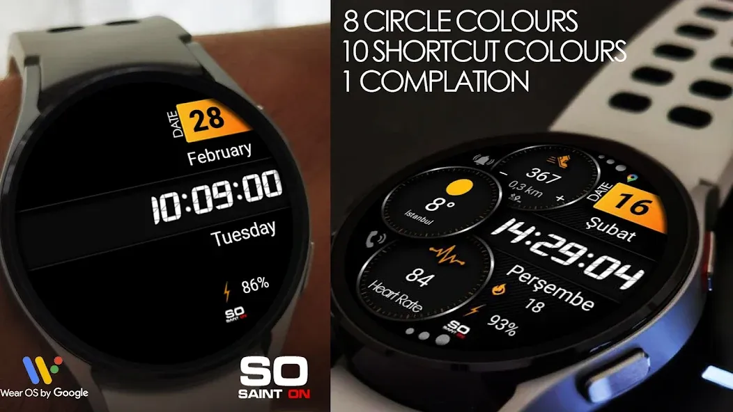 SO1K11 Sport Watchface screenshot 11