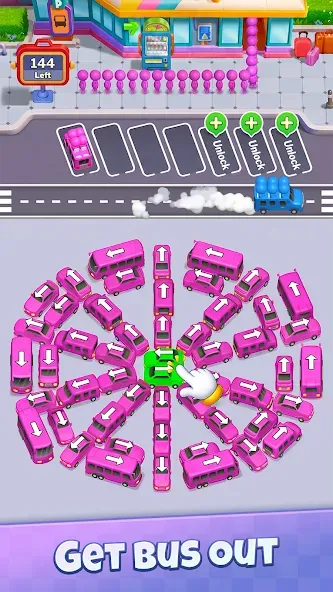 Car Parking Games: Bus Madness screenshot 2