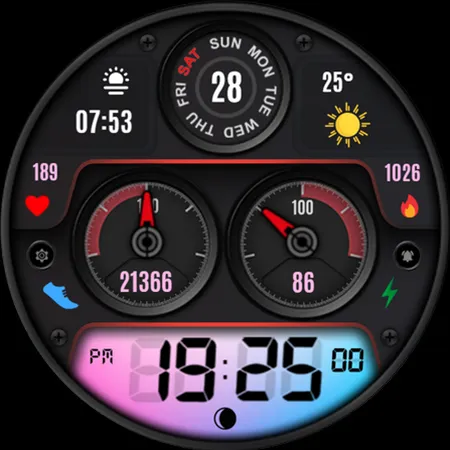 Adore Digital Watch Face screenshot 29