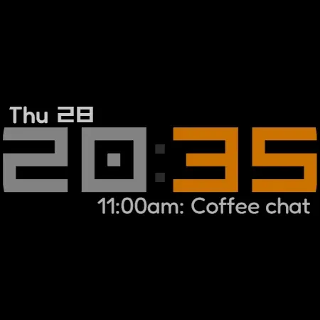 Digital Watch Face CRC079 screenshot 14