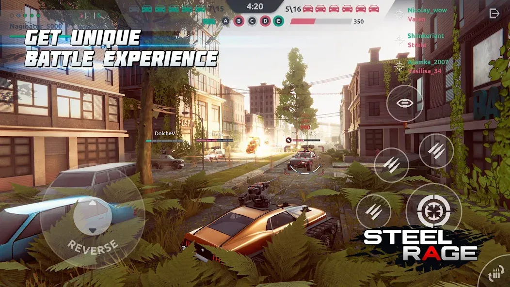 Steel Rage: Mech Cars PvP War screenshot 5