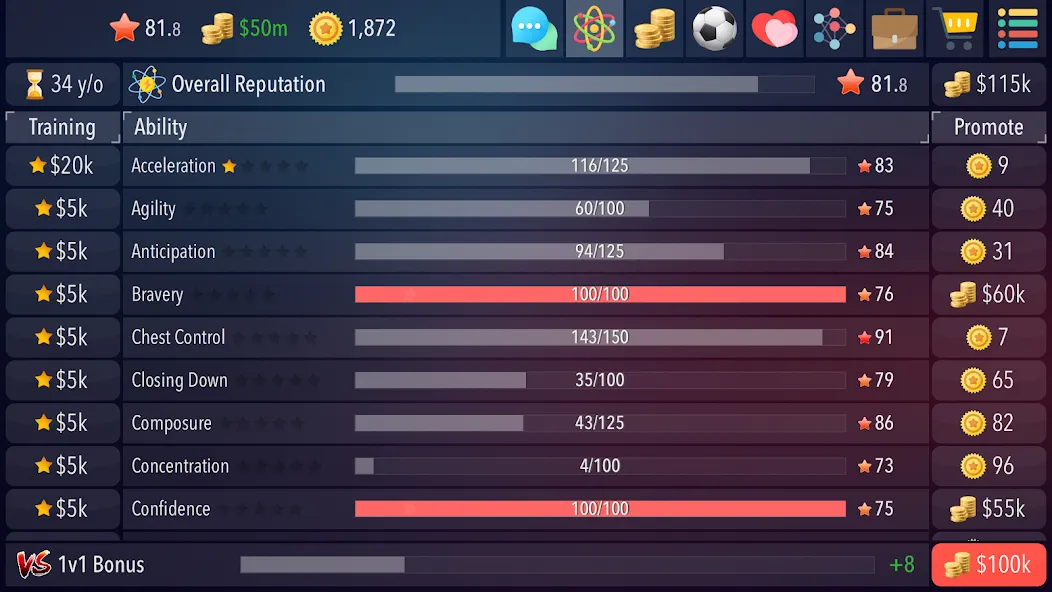 Football Superstar 2 screenshot 3