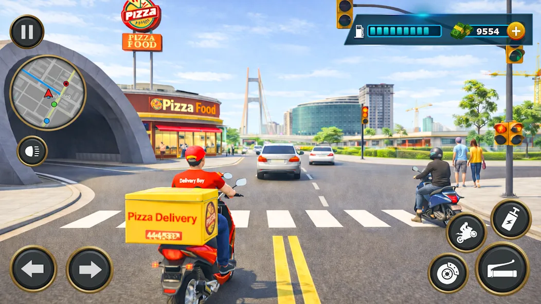 Fast-Food-Lieferfahrer screenshot 3
