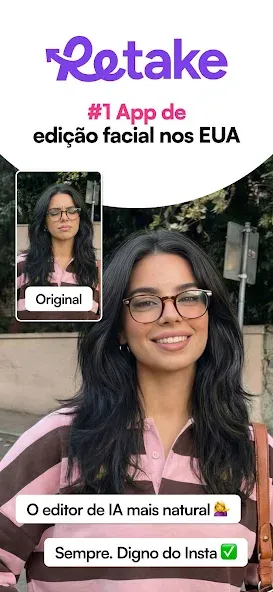 Retake AI: Editor de Fotos screenshot 1