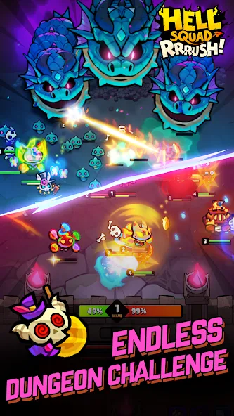 Hellsquad Rrrush! screenshot 5