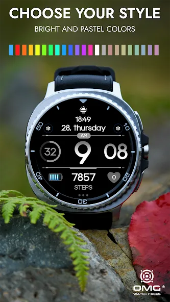 OMG 458 - Minimal Watch Face screenshot 6
