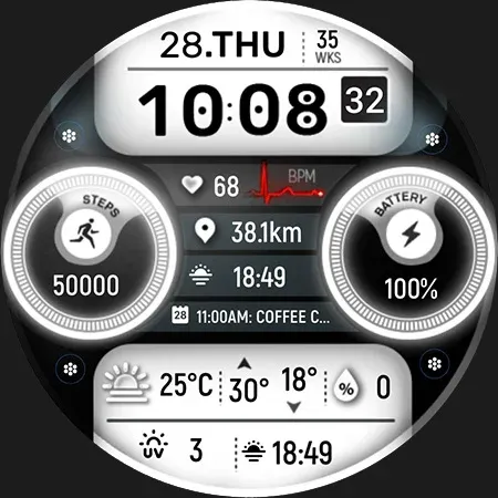 ML2U 297 Watch Face screenshot 25