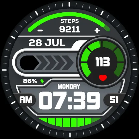 Axora - Watch Face screenshot 9