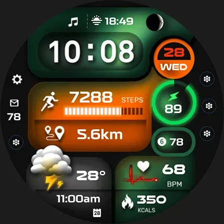 ML2U 255 Watch Face screenshot 28