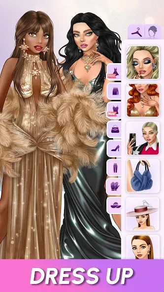 Lady Popular: Dress Up Game screenshot 3