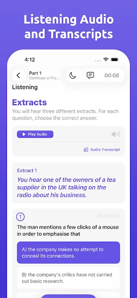 Cambridge C2 Exam Simulator screenshot 7