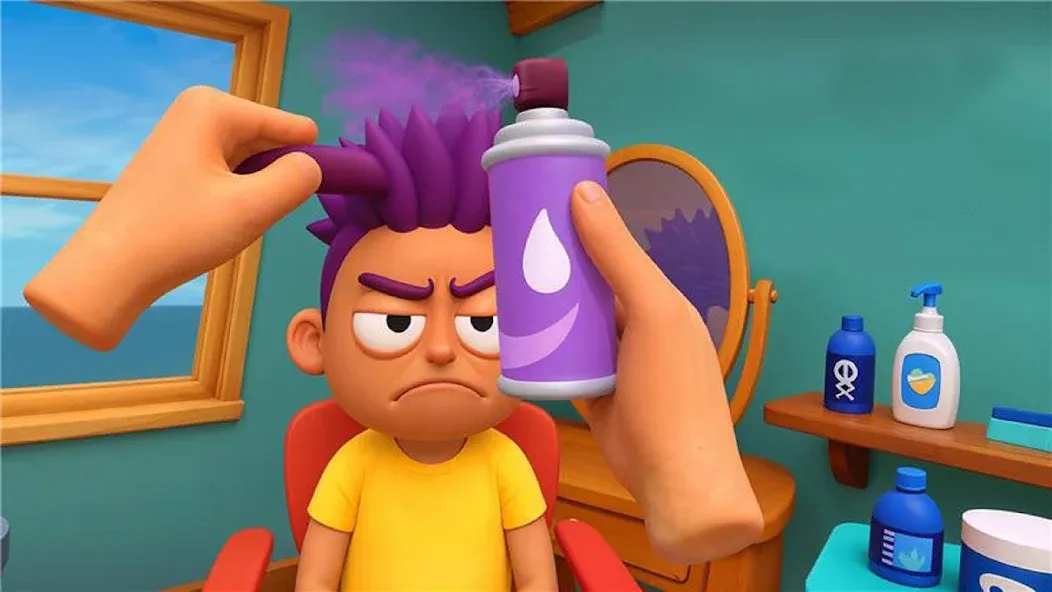 Shave n Stuff: Barber Game screenshot 14