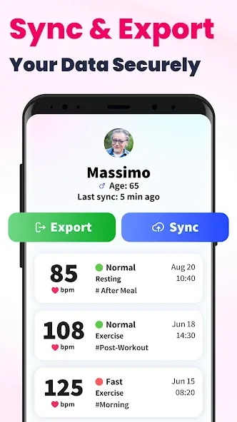 Heart Rate Monitor - Pulse App screenshot 8