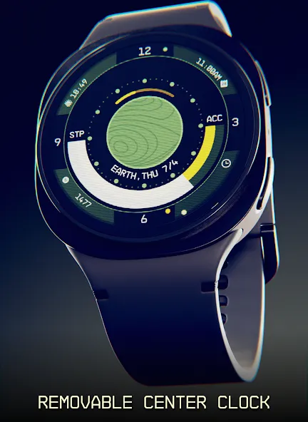 Planet in stars Watch Face screenshot 6