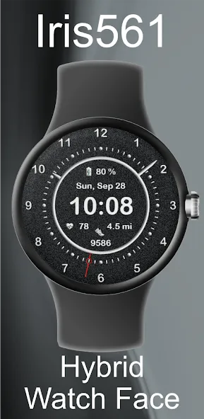 Iris561 Hybrid Watch Face screenshot 1