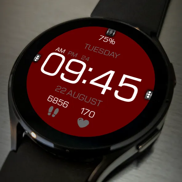 Key056 Digital Watch Face screenshot 3