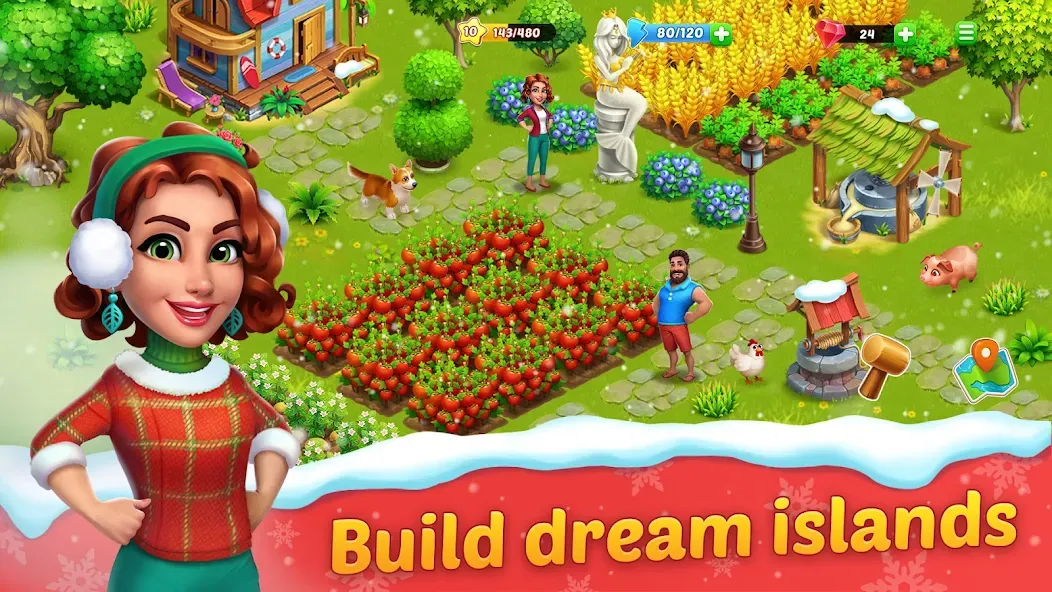 Kong Island: Farm & Survival screenshot 1