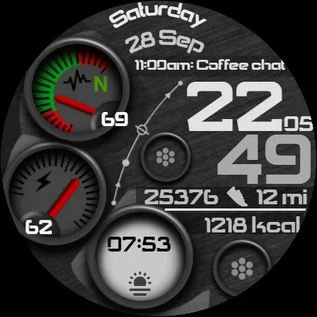 Digital Watch Face CRC039 screenshot 11