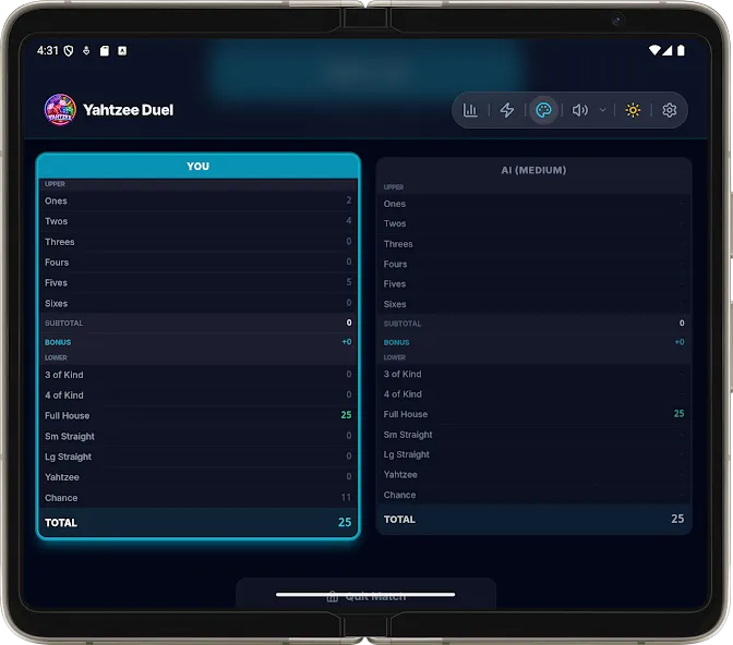 Neon Yahtzey Offline Edition screenshot 22