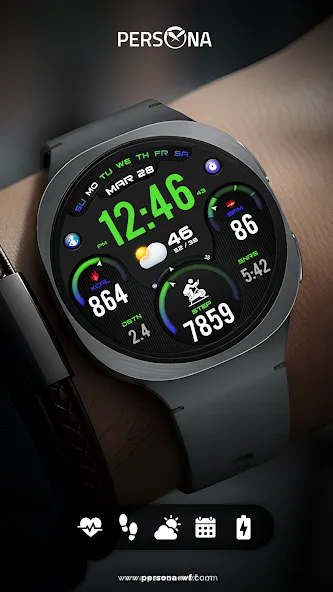 PER34 Sport Watch Face screenshot 8