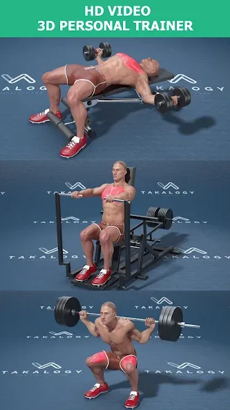 Gym Workout - Build Muscle screenshot 1