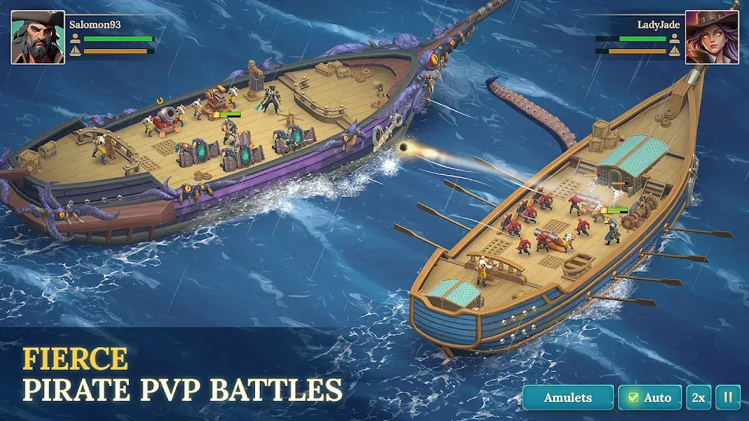 Pirate Ships・Build and Fight screenshot 1