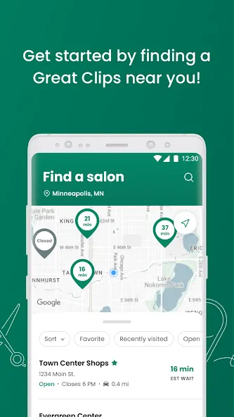 Great Clips Online Check-in screenshot 2
