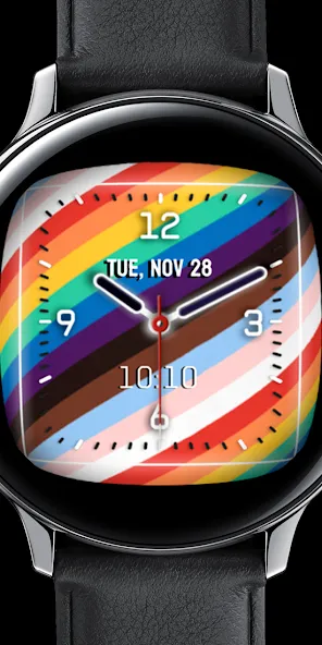Pride Rainbow Love Watch Face screenshot 5