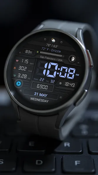 WFP 053 Military watch face screenshot 3